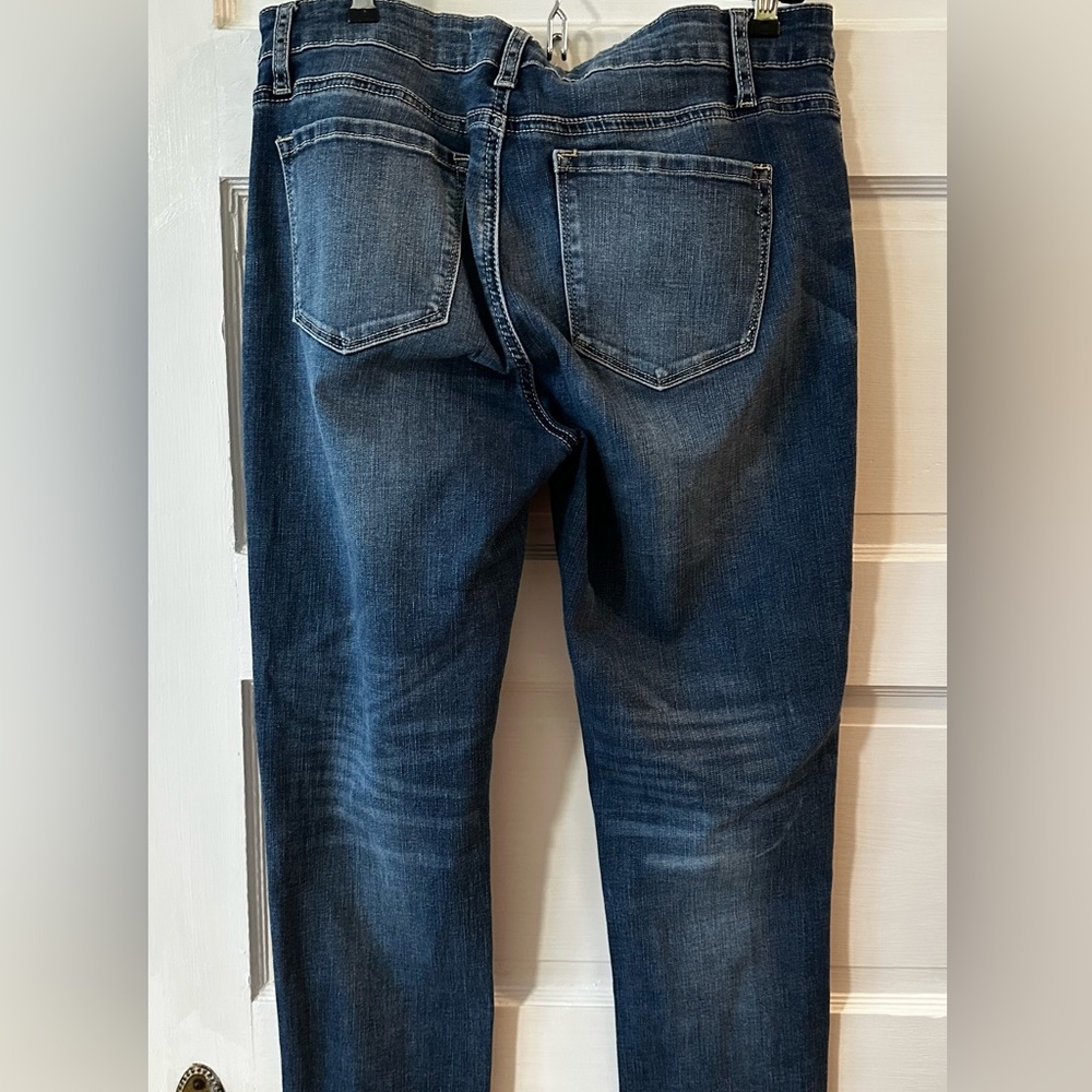 EUC KanCan dark washed 5-pocket women’s jeans nice stretch Sz 8 - Picture 5 of 8